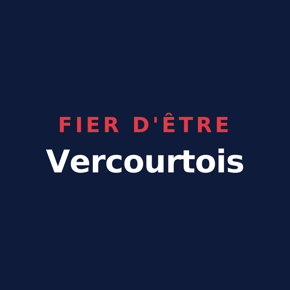 T-shirt « Fier d'être Vercourtois » — design pour Vercourt