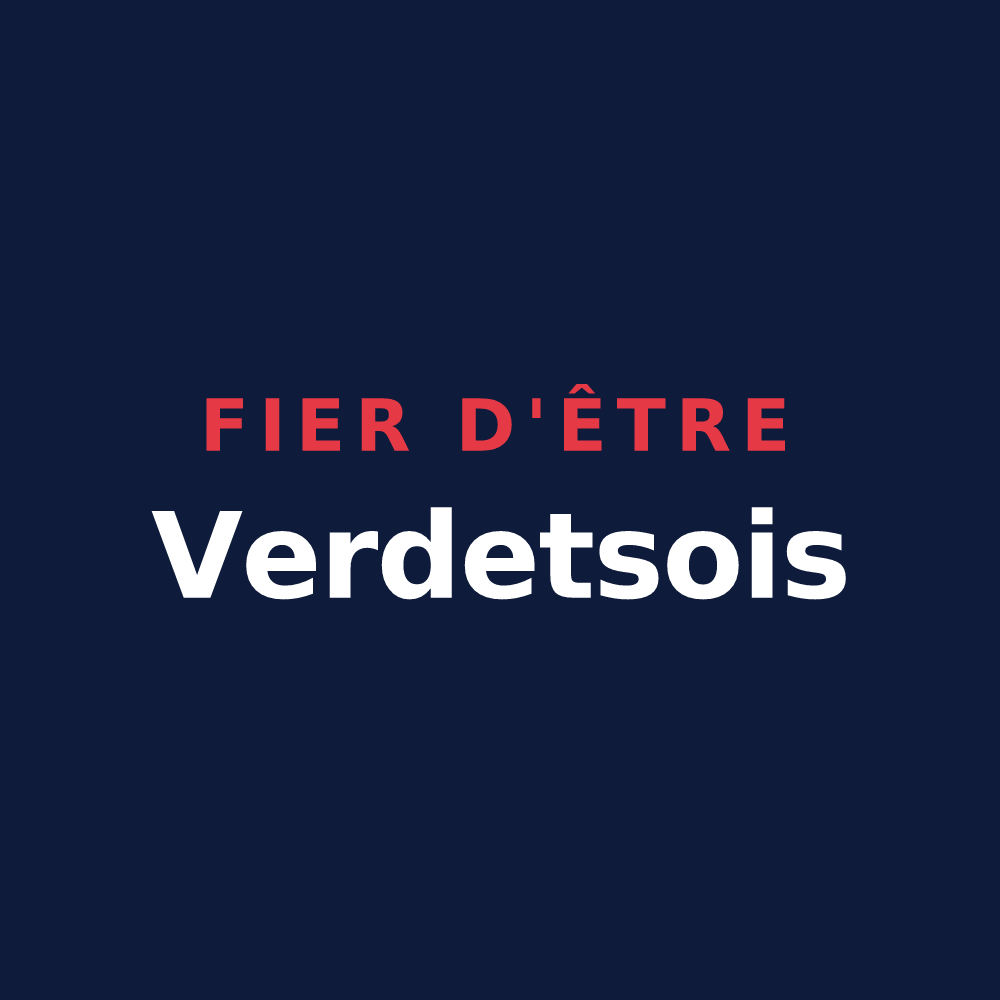 T-shirt « Fier d'être Verdetsois » — design pour Verdets