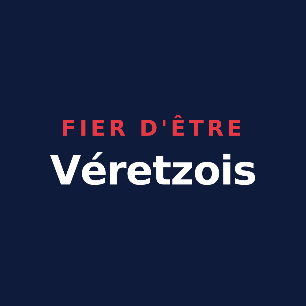 T-shirt « Fier d'être Véretzois » — design pour Véretz
