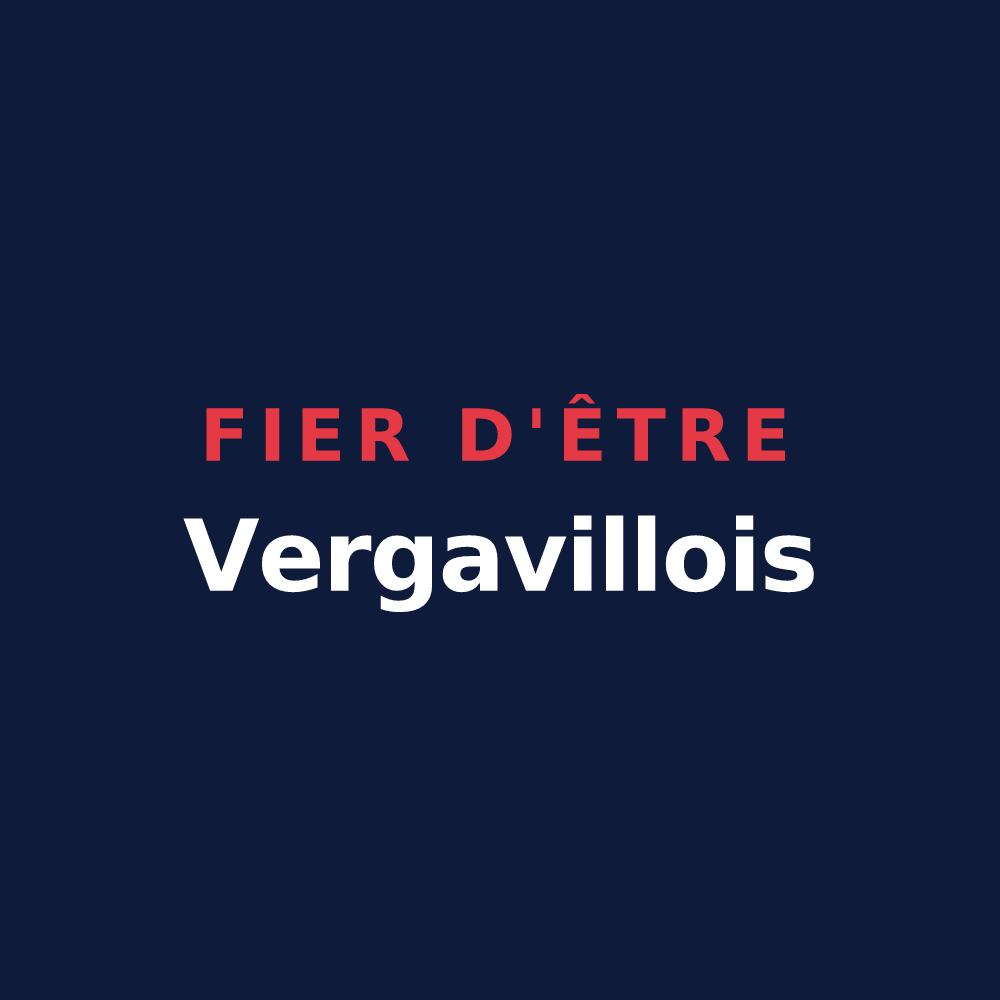 T-shirt « Fier d'être Vergavillois » — design pour Vergaville