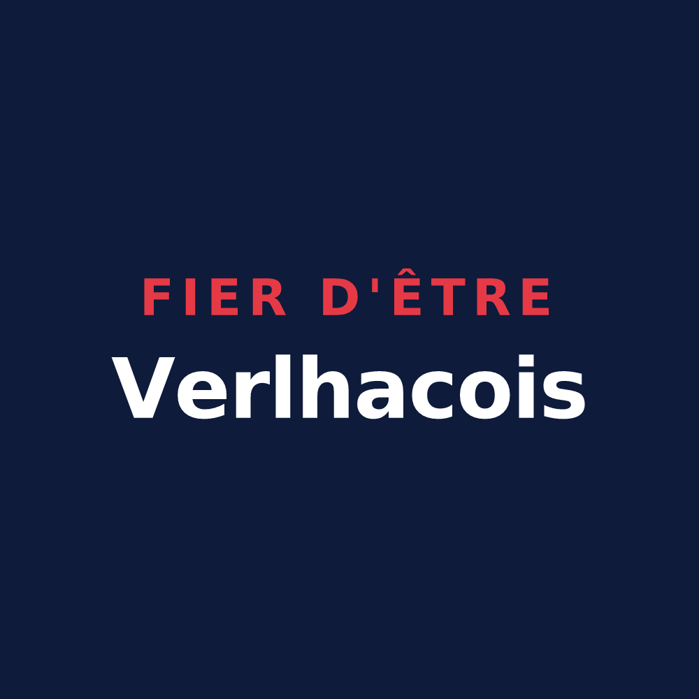 T-shirt « Fier d'être Verlhacois » — design pour Verlhac-Tescou