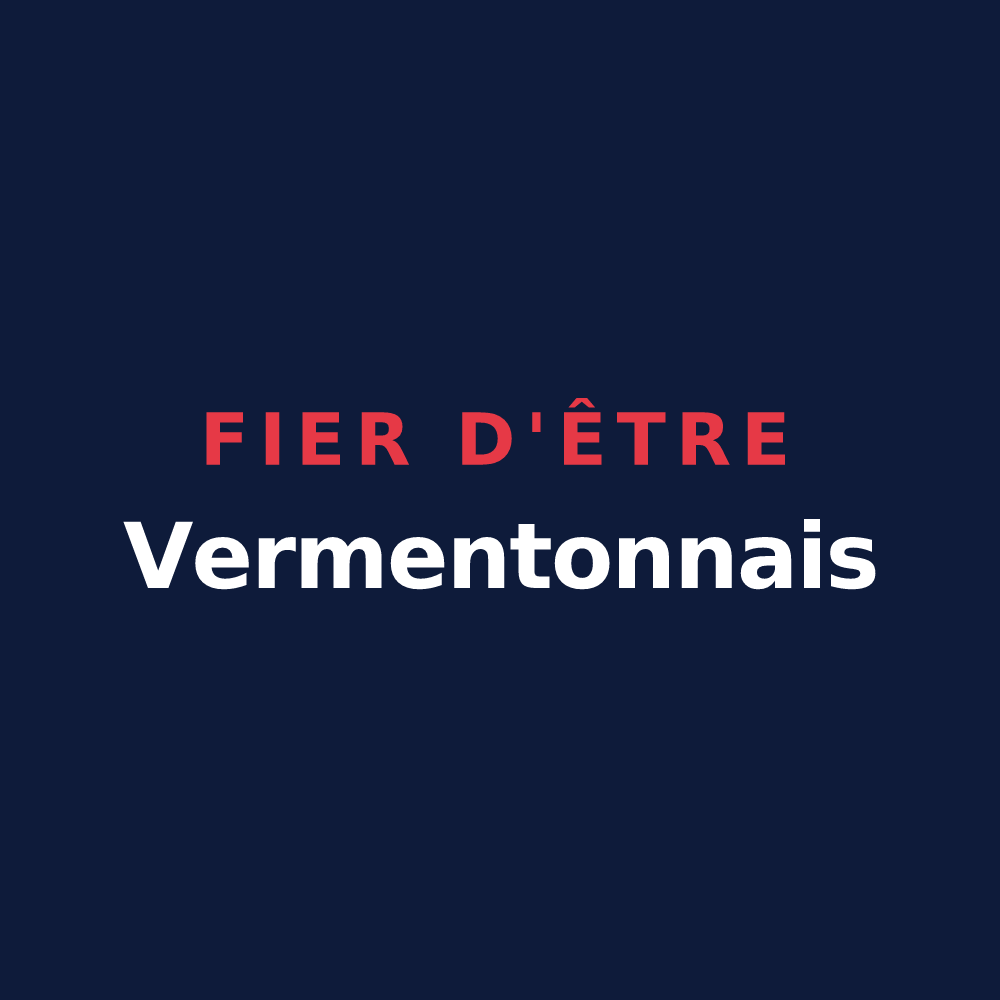 T-shirt « Fier d'être Vermentonnais » — design pour Vermenton