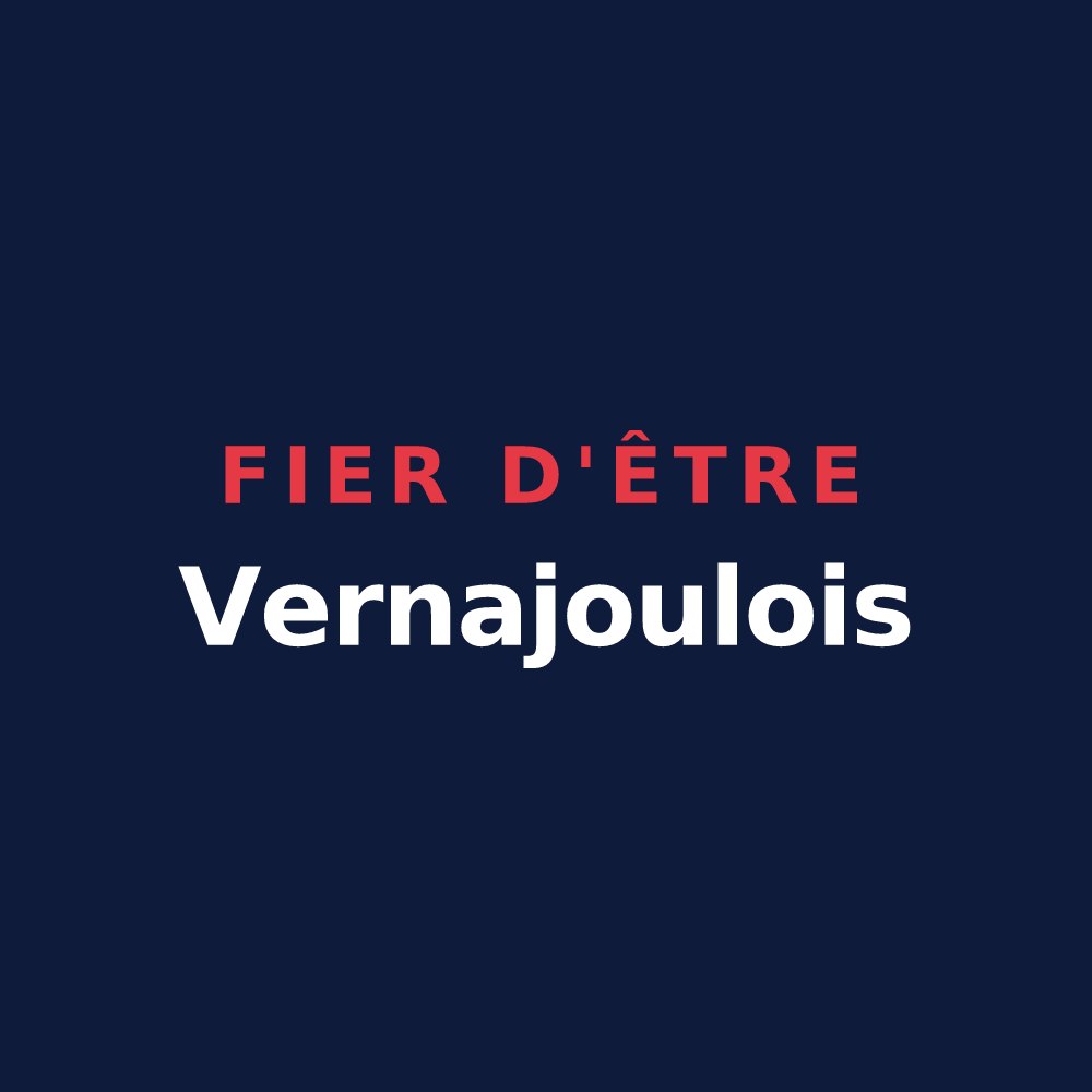 T-shirt « Fier d'être Vernajoulois » — design pour Vernajoul
