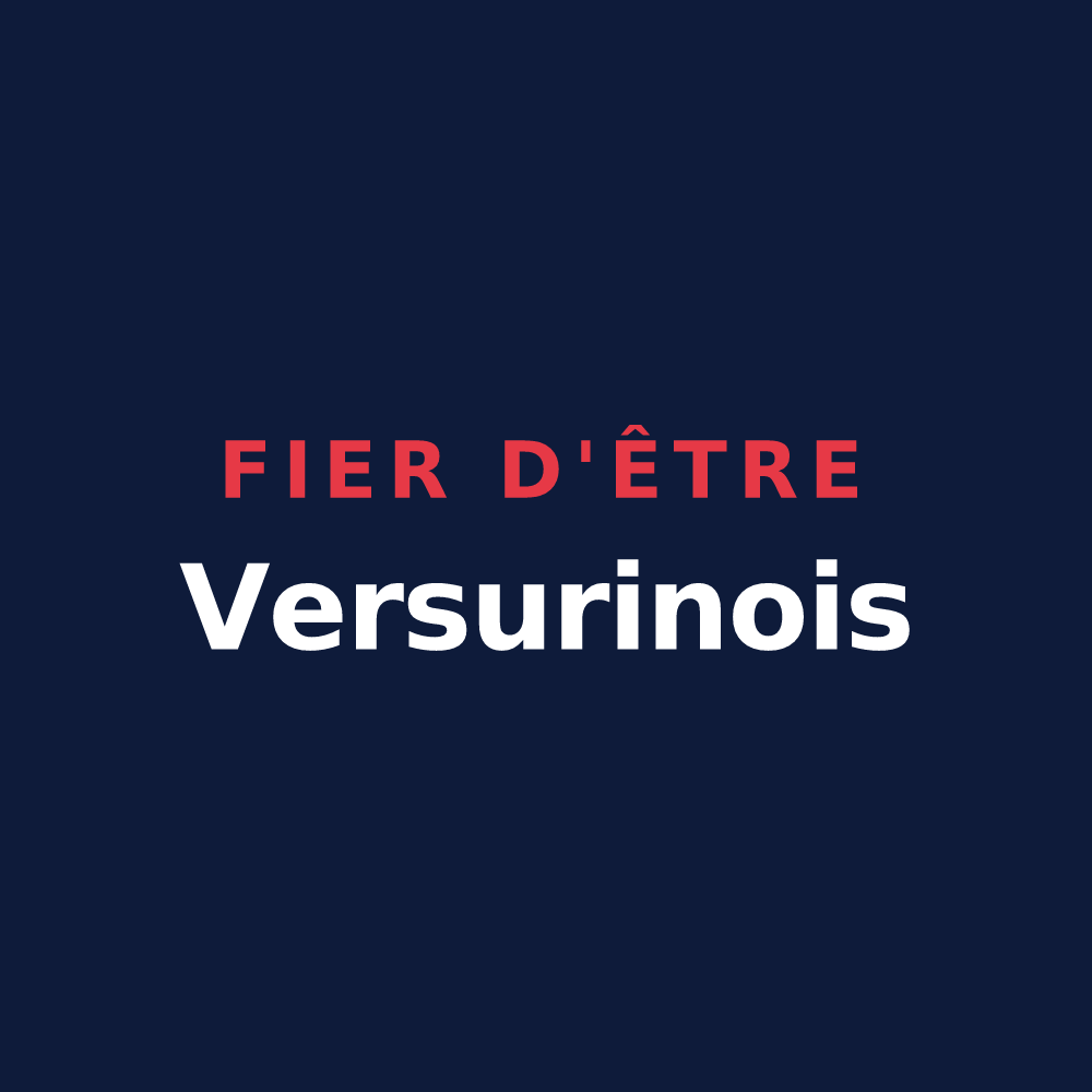 T-shirt « Fier d'être Versurinois » — design pour Verneuil-sur-Igneraie
