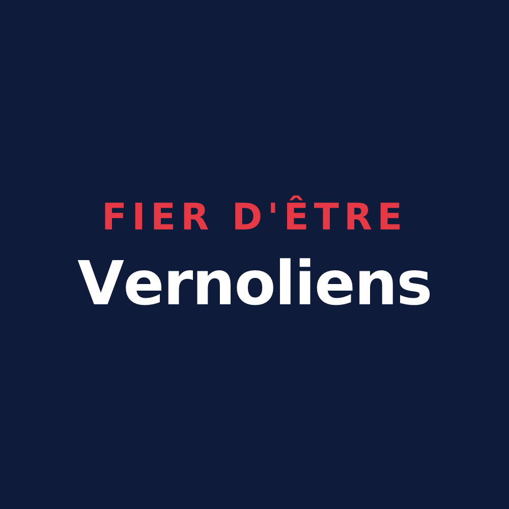 T-shirt « Fier d'être Vernoliens » — design pour Verneuil-sur-Seine
