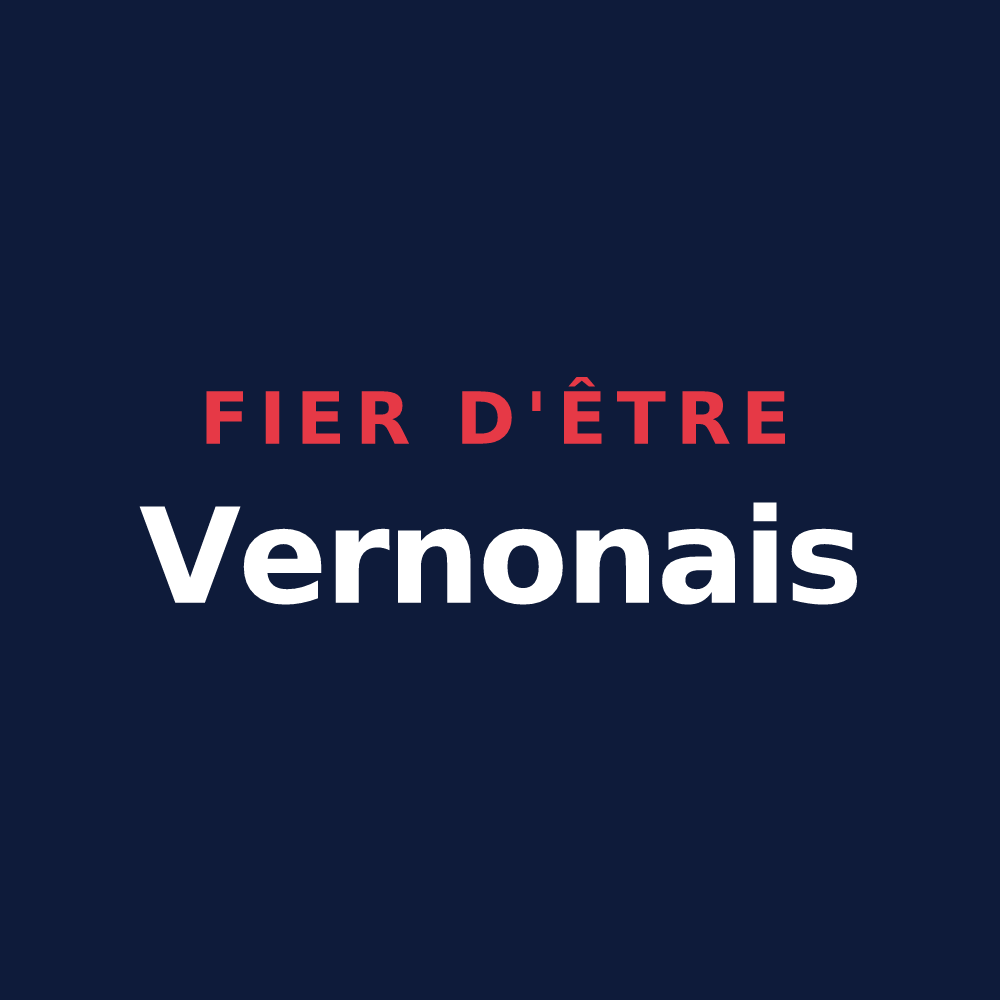 T-shirt « Fier d'être Vernonais » — design pour Vernon