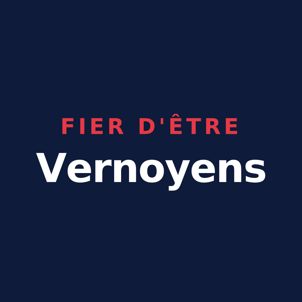 T-shirt « Fier d'être Vernoyens » — design pour Vernoy