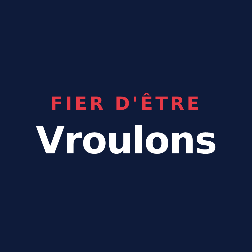 T-shirt « Fier d'être Vroulons » — design pour Verosvres