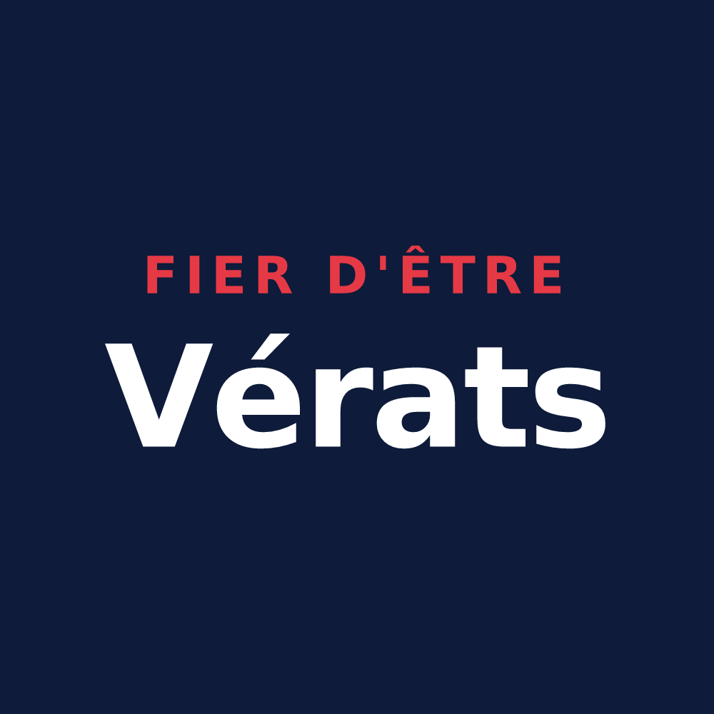 T-shirt « Fier d'être Vérats » — design pour Vert-Toulon