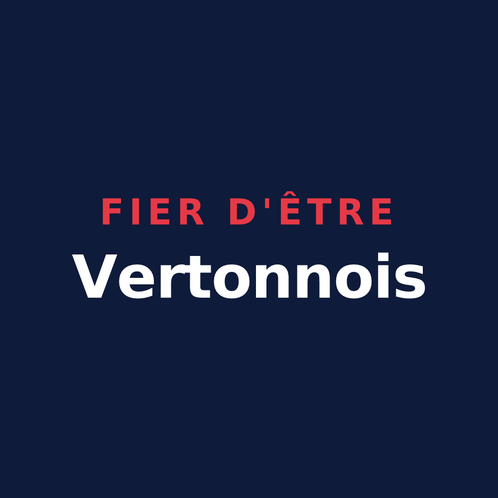 T-shirt « Fier d'être Vertonnois » — design pour Verton