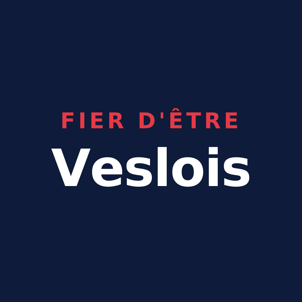 T-shirt « Fier d'être Veslois » — design pour Vesles-et-Caumont