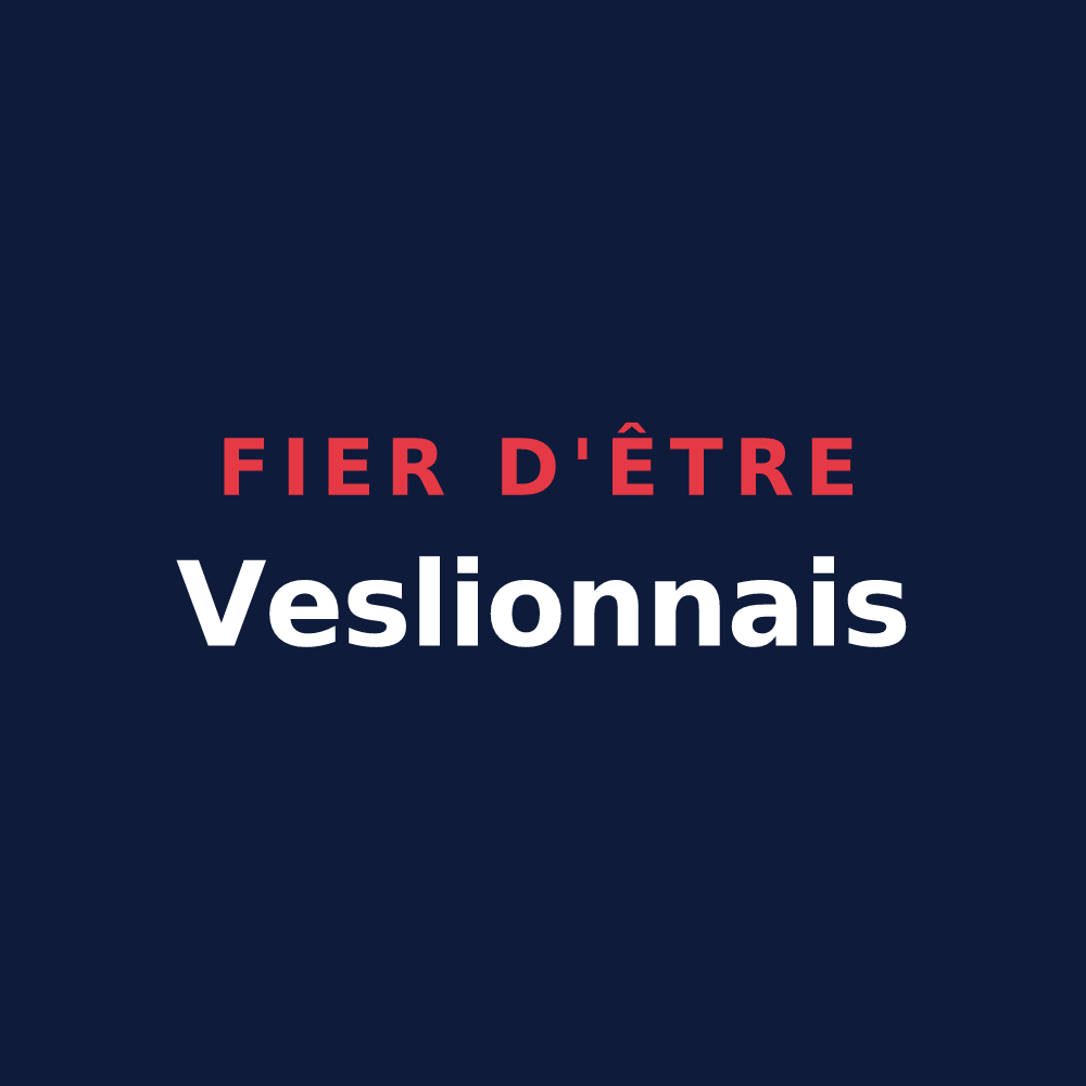 T-shirt « Fier d'être Veslionnais » — design pour Vesly