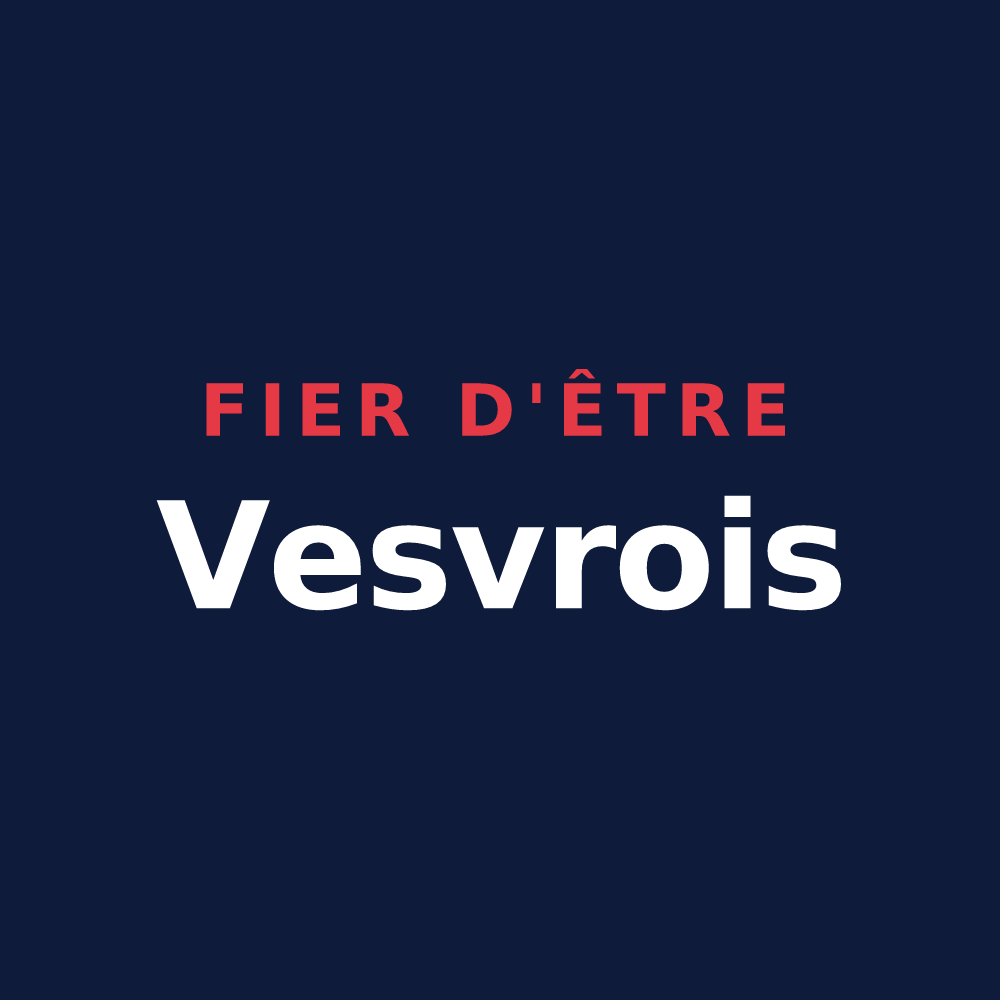 T-shirt « Fier d'être Vesvrois » — design pour Vesvres-sous-Chalancey