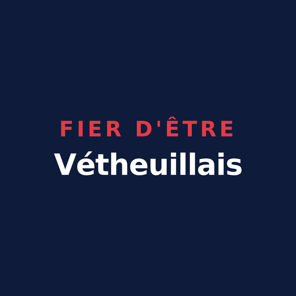 T-shirt « Fier d'être Vétheuillais » — design pour Vétheuil
