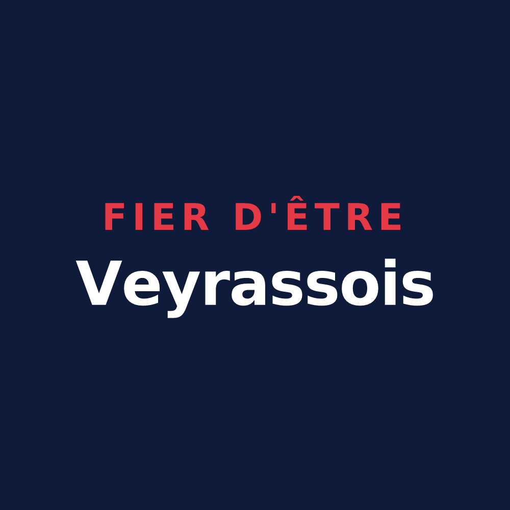 T-shirt « Fier d'être Veyrassois » — design pour Veyras