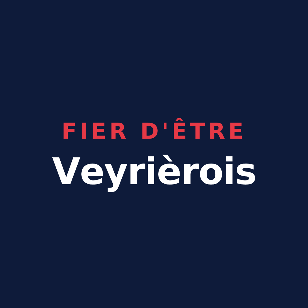 T-shirt « Fier d'être Veyrièrois » — design pour Veyrières