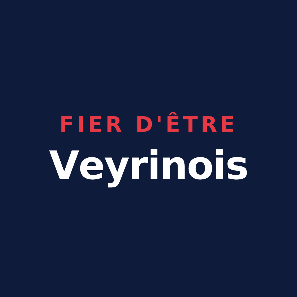 T-shirt « Fier d'être Veyrinois » — design pour Veyrines-de-Vergt