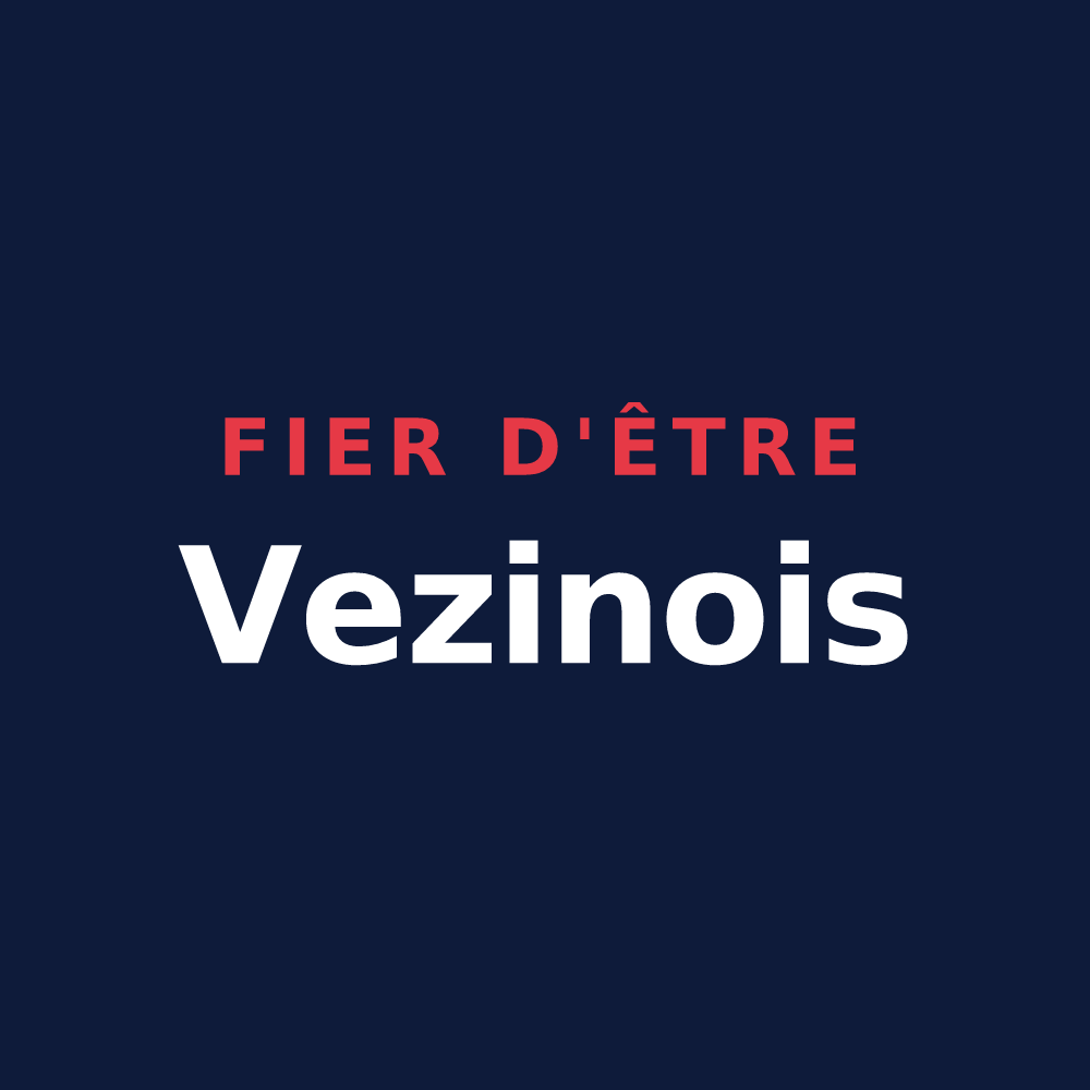 T-shirt « Fier d'être Vezinois » — design pour Vezin-le-Coquet