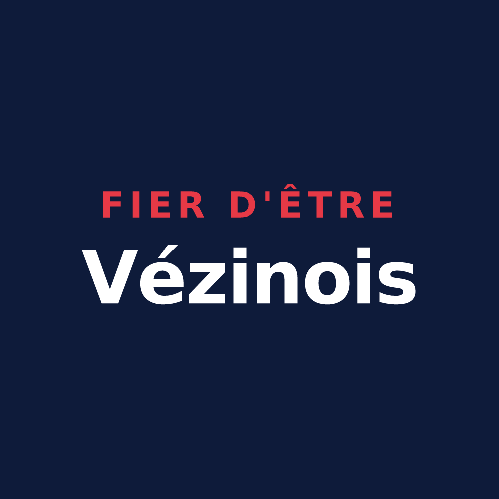T-shirt « Fier d'être Vézinois » — design pour Vézins-de-Lévézou