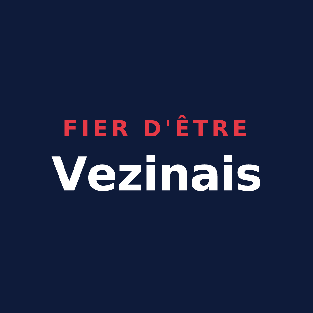 T-shirt « Fier d'être Vezinais » — design pour Vezins