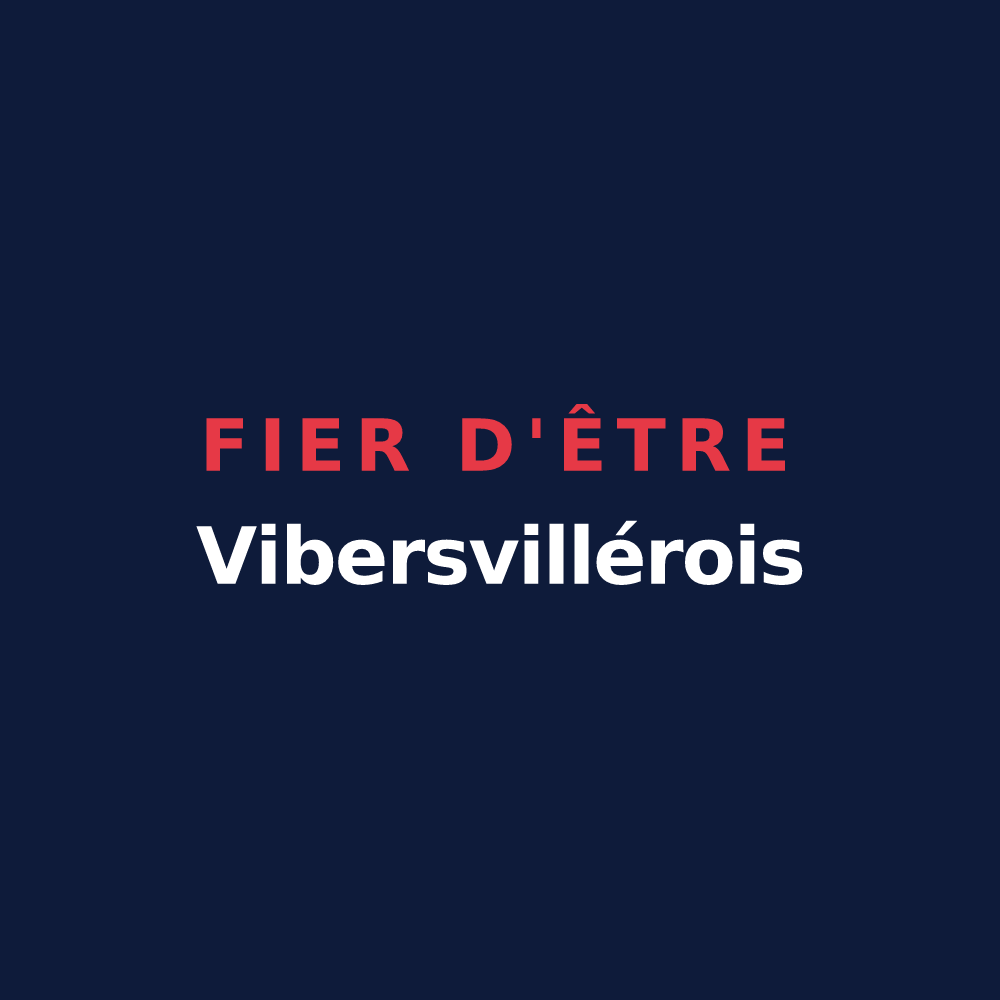T-shirt « Fier d'être Vibersvillérois » — design pour Vibersviller