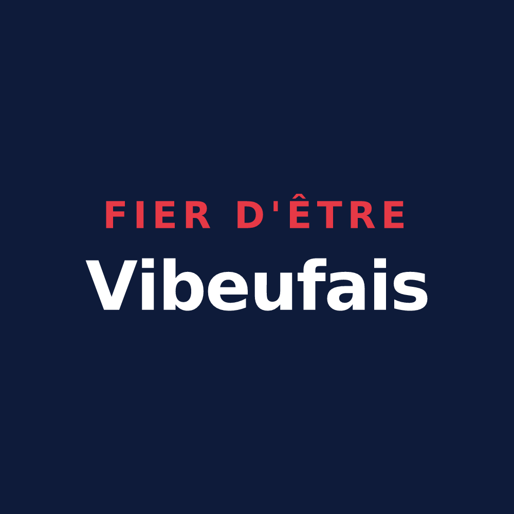 T-shirt « Fier d'être Vibeufais » — design pour Vibeuf