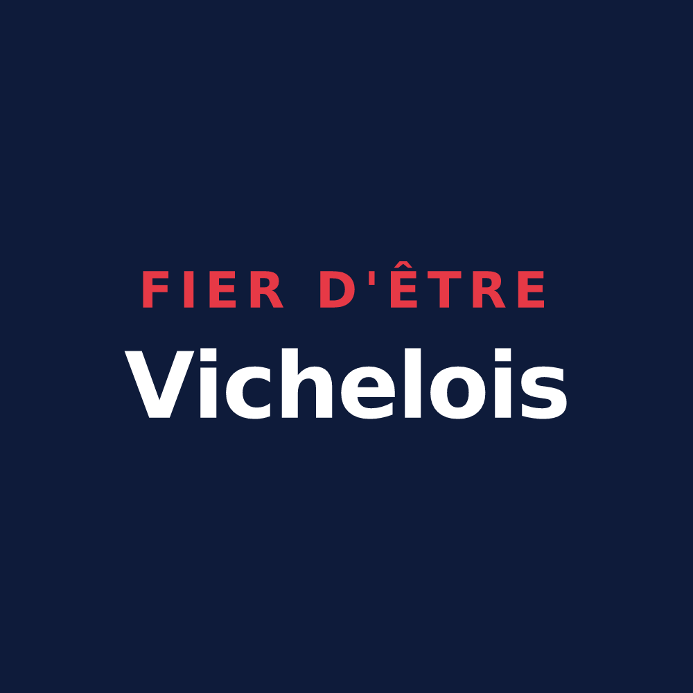 T-shirt « Fier d'être Vichelois » — design pour Vichel-Nanteuil