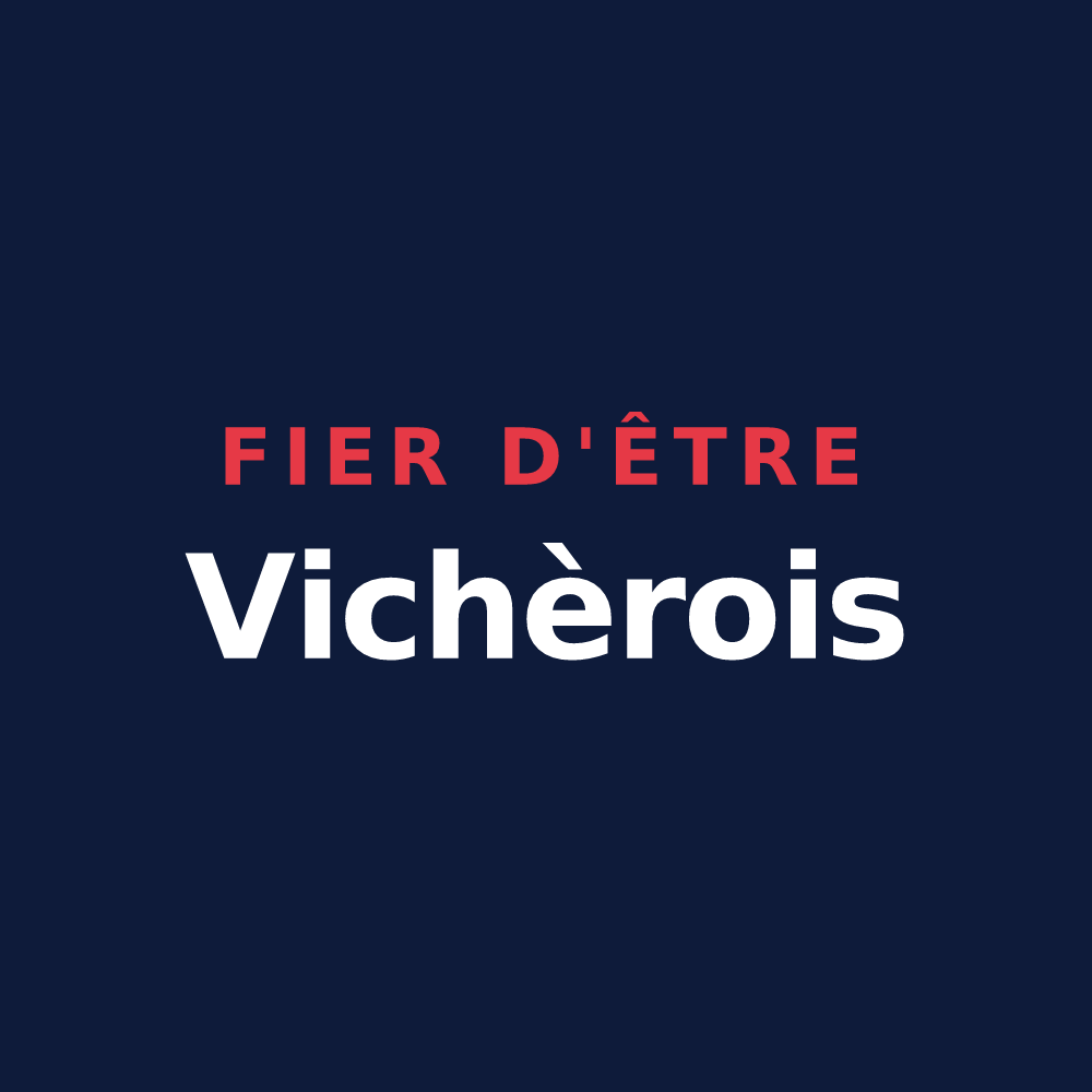 T-shirt « Fier d'être Vichèrois » — design pour Vichères