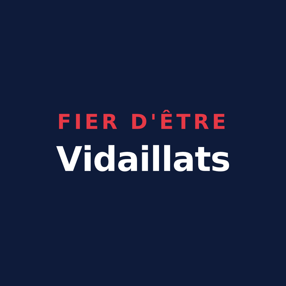 T-shirt « Fier d'être Vidaillats » — design pour Vidaillat