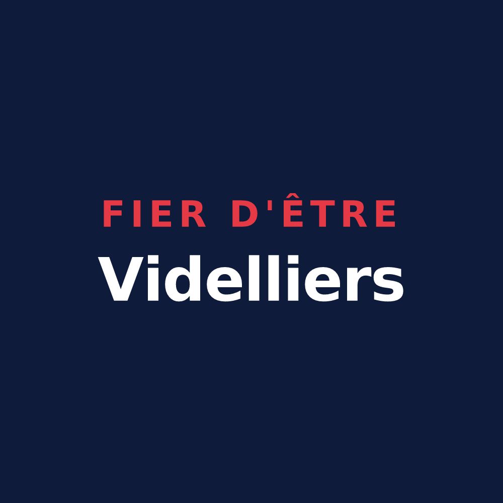 T-shirt « Fier d'être Videlliers » — design pour Videlles