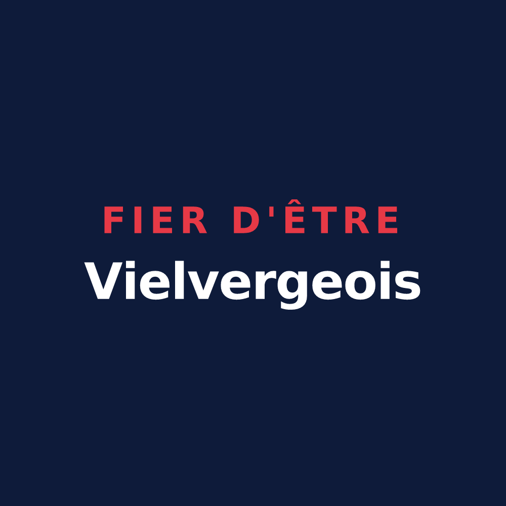 T-shirt « Fier d'être Vielvergeois » — design pour Vielverge