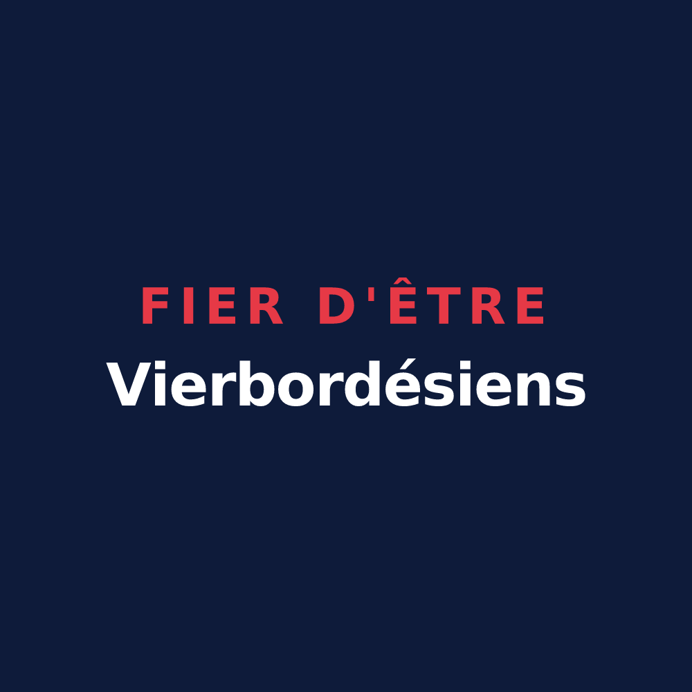T-shirt « Fier d'être Vierbordésiens » — design pour Vier-Bordes