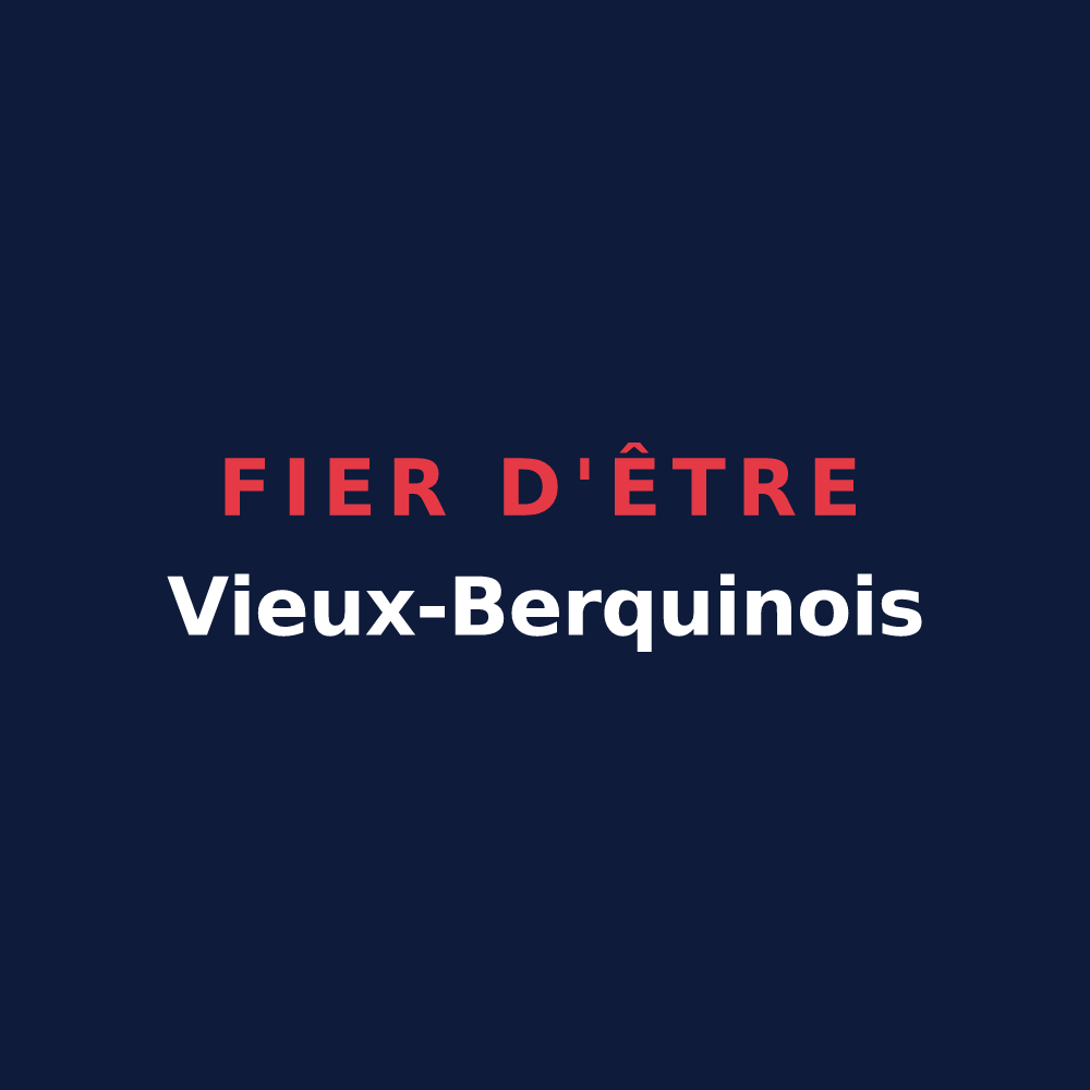 T-shirt « Fier d'être Vieux-Berquinois » — design pour Vieux-Berquin