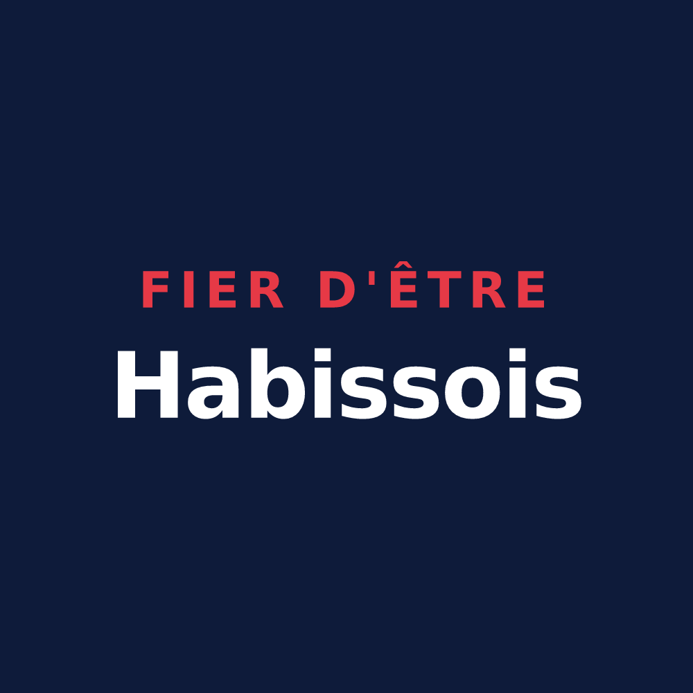 T-shirt « Fier d'être Habissois » — design pour Vieux-Habitants