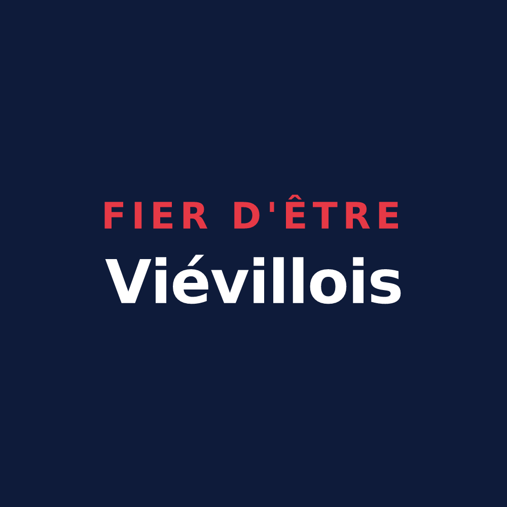 T-shirt « Fier d'être Viévillois » — design pour Viéville-en-Haye
