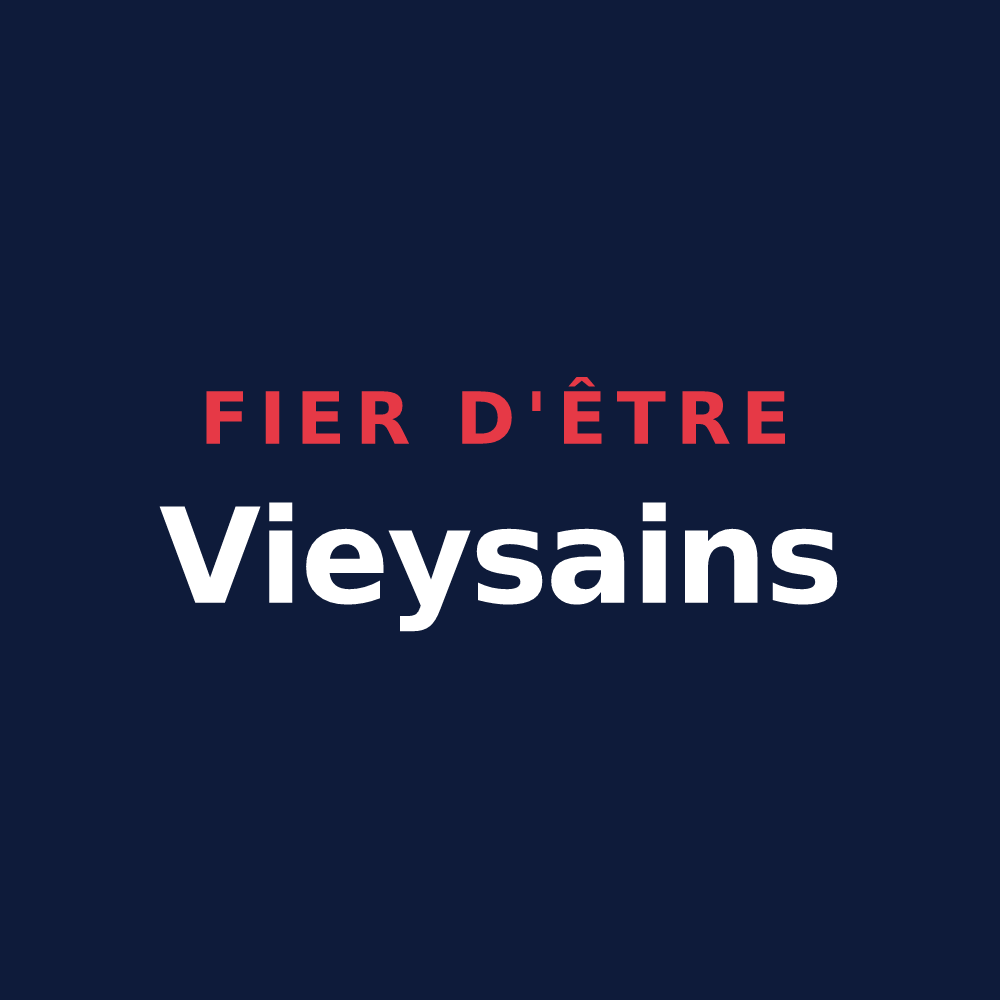T-shirt « Fier d'être Vieysains » — design pour Viey