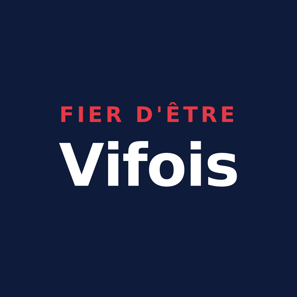 T-shirt « Fier d'être Vifois » — design pour Vif