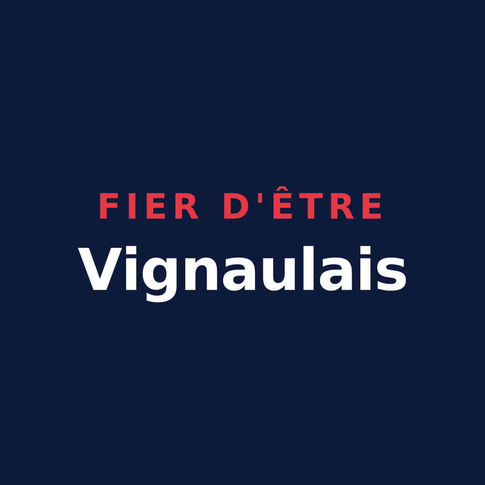 T-shirt « Fier d'être Vignaulais » — design pour Vignaux