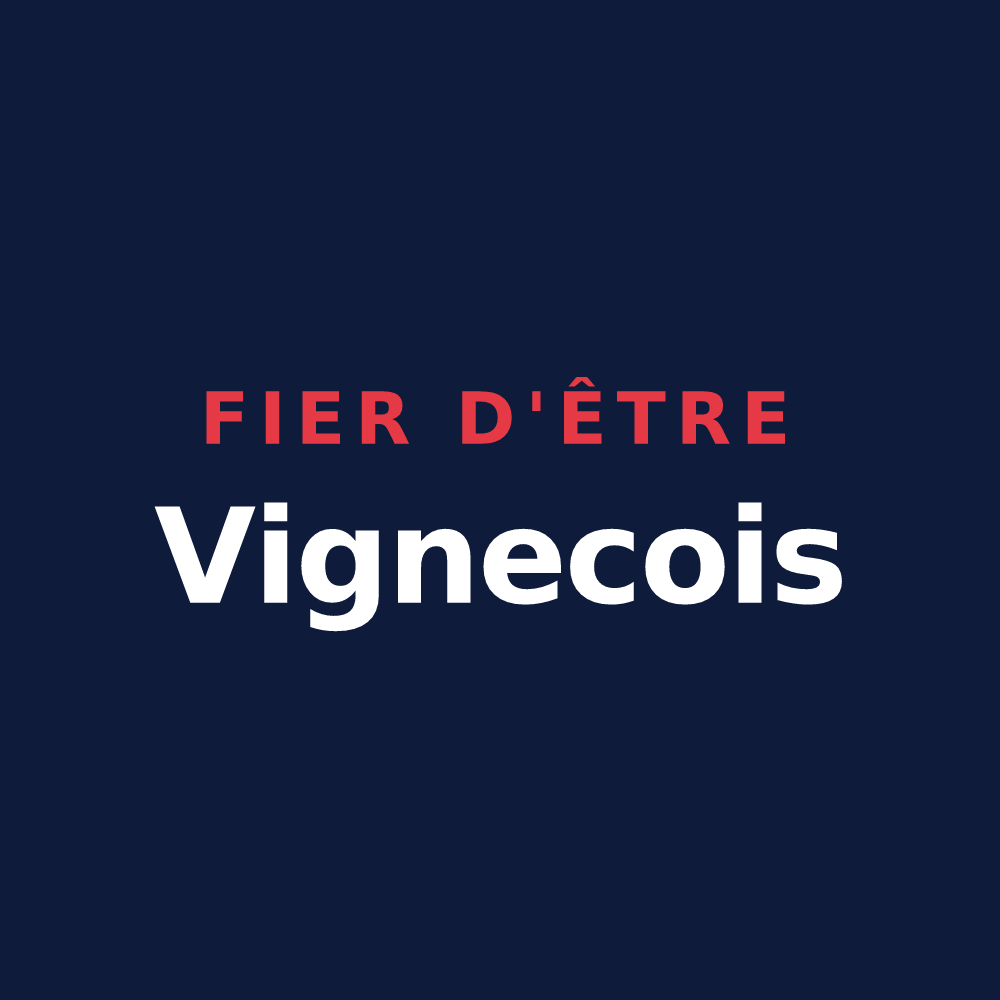 T-shirt « Fier d'être Vignecois » — design pour Vignec