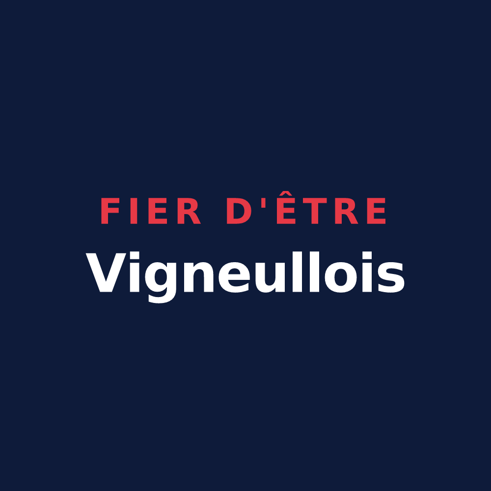 T-shirt « Fier d'être Vigneullois » — design pour Vigneulles-lès-Hattonchâtel