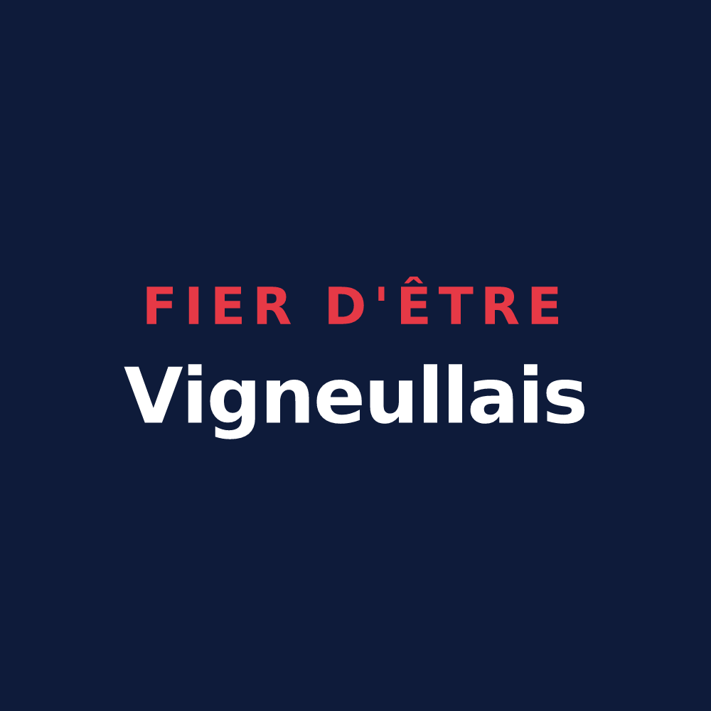 T-shirt « Fier d'être Vigneullais » — design pour Vigneulles