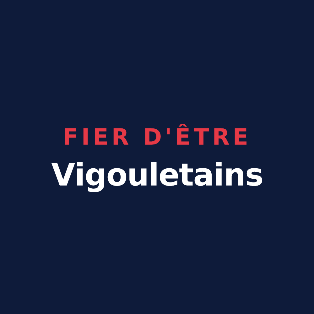 T-shirt « Fier d'être Vigouletains » — design pour Vigoulet-Auzil
