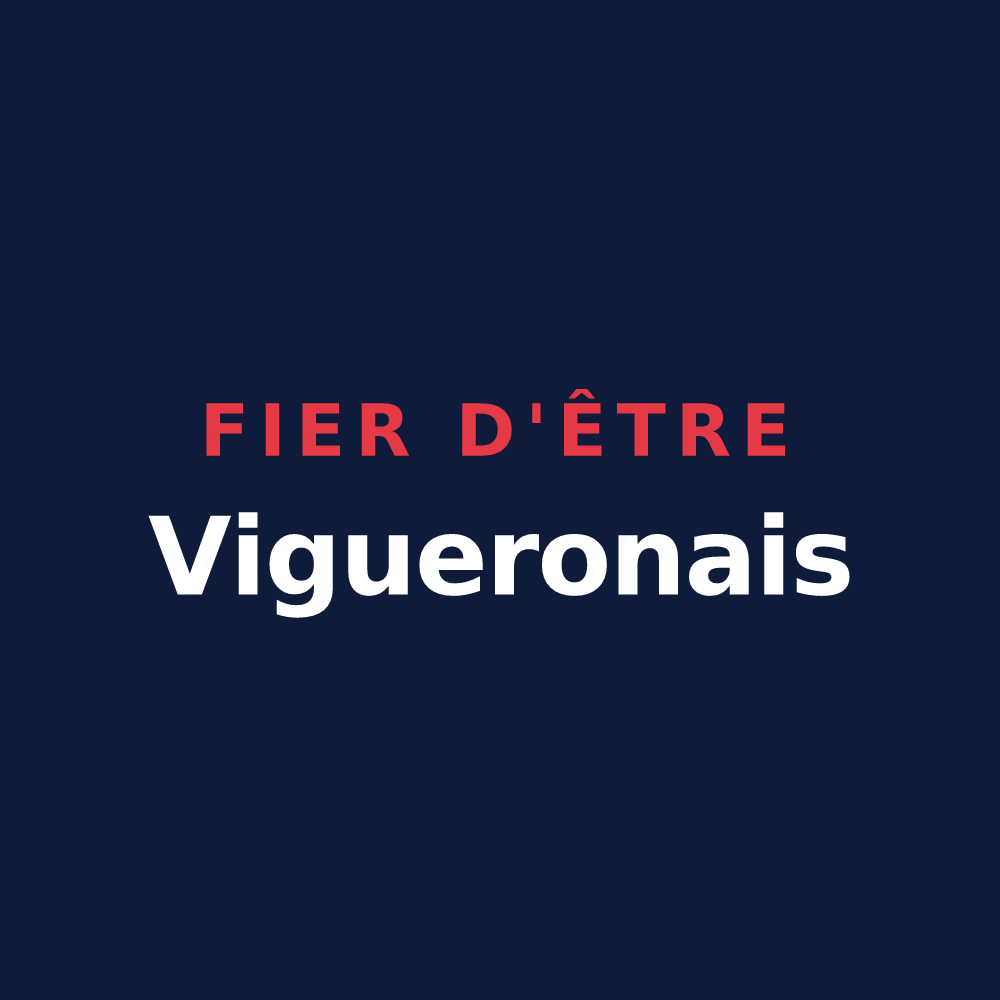 T-shirt « Fier d'être Vigueronais » — design pour Vigueron