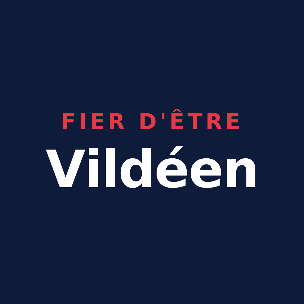 T-shirt « Fier d'être Vildéen » — design pour Vildé-Guingalan