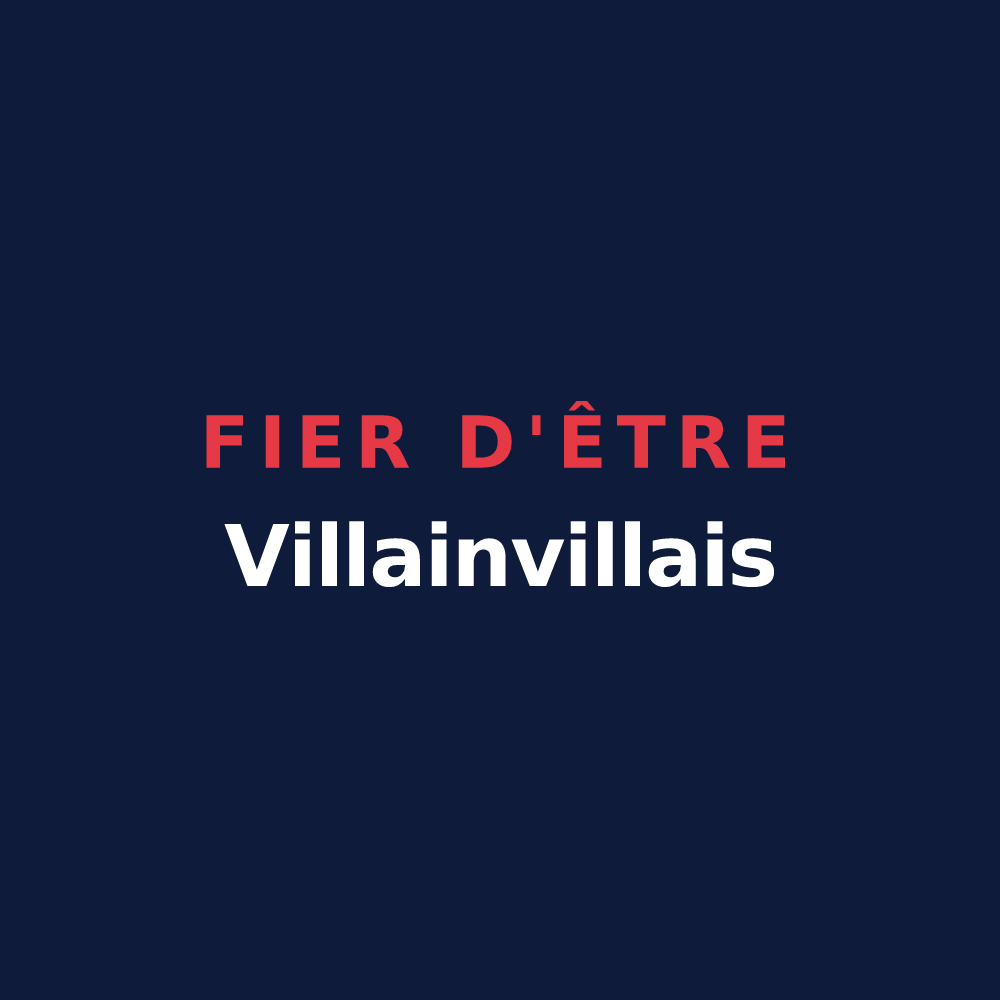 T-shirt « Fier d'être Villainvillais » — design pour Villainville