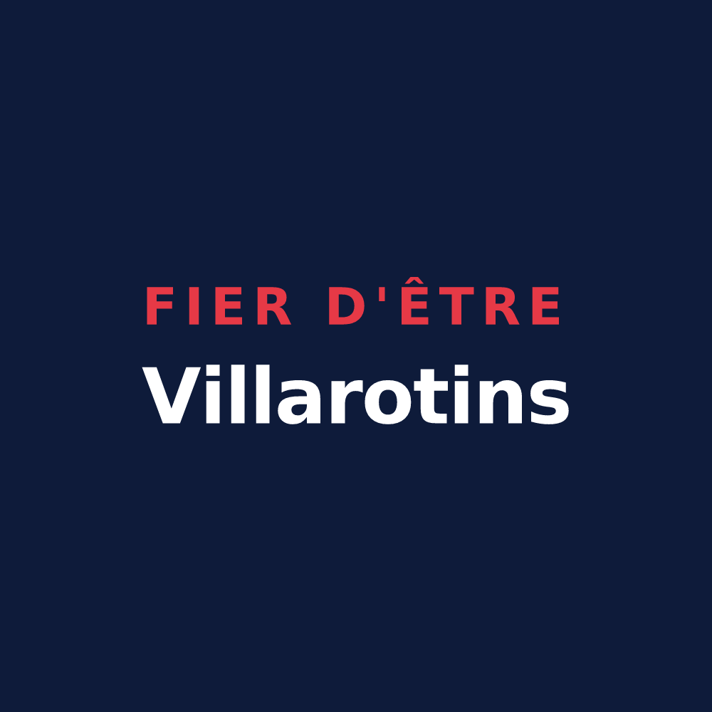 T-shirt « Fier d'être Villarotins » — design pour Villaroux