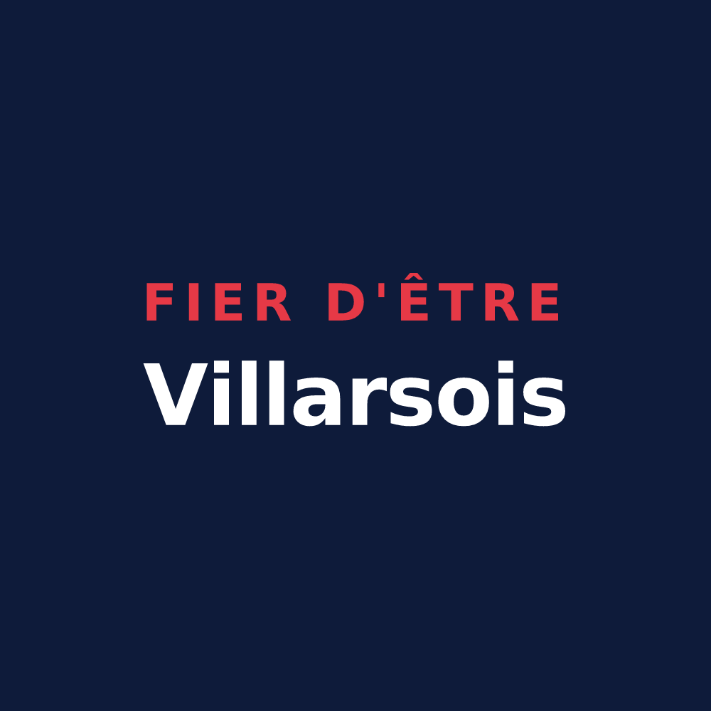 T-shirt « Fier d'être Villarsois » — design pour Villars