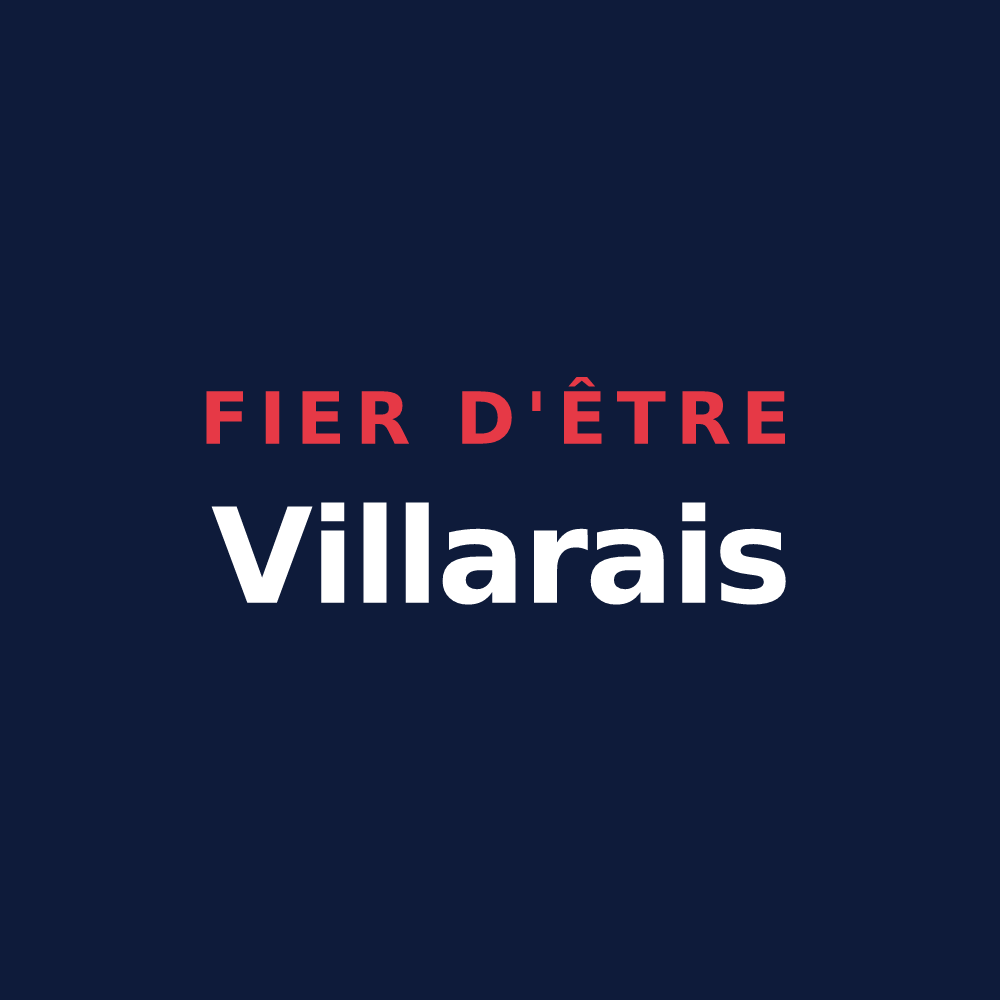 T-shirt « Fier d'être Villarais » — design pour Villars-en-Pons