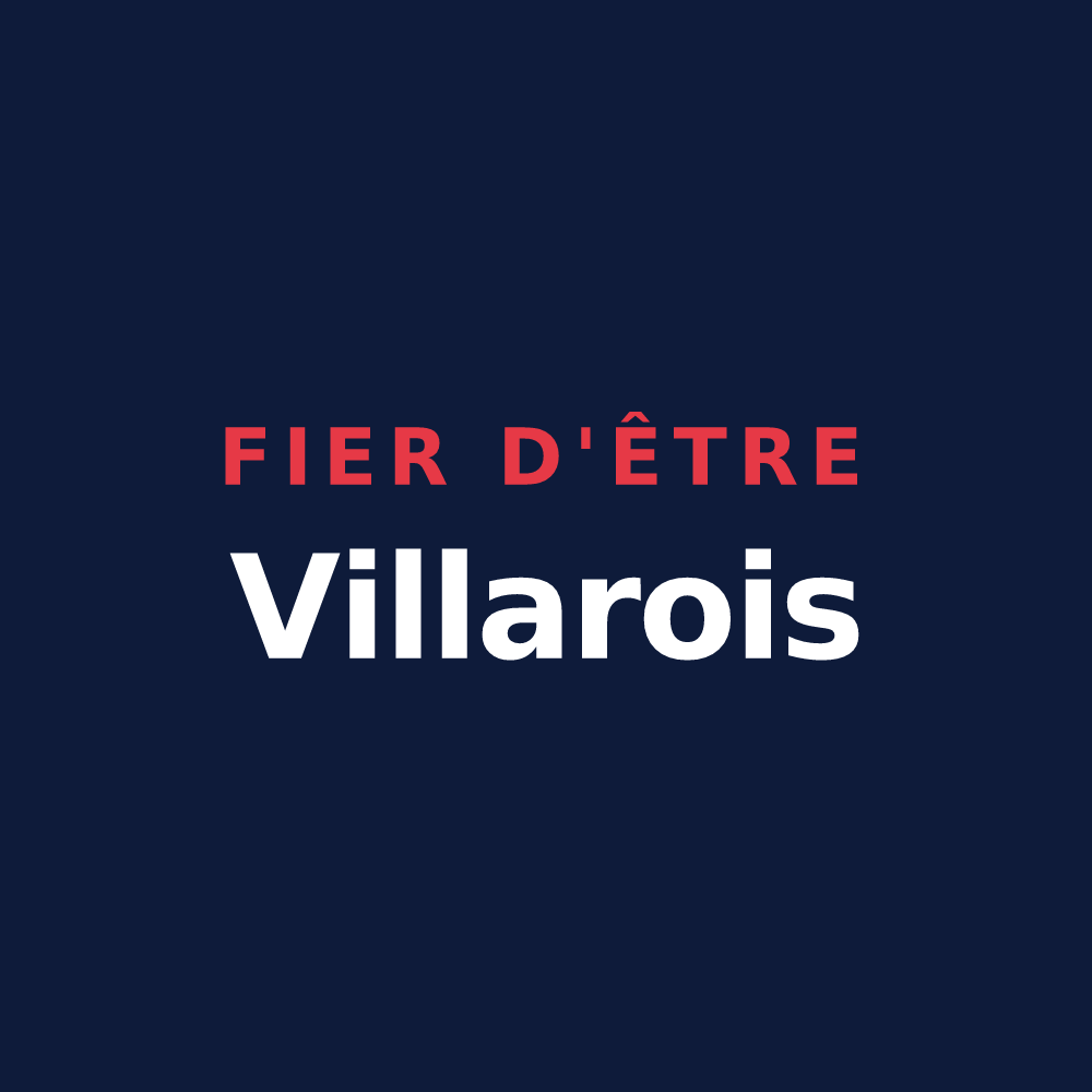 T-shirt « Fier d'être Villarois » — design pour Villars-sur-Var