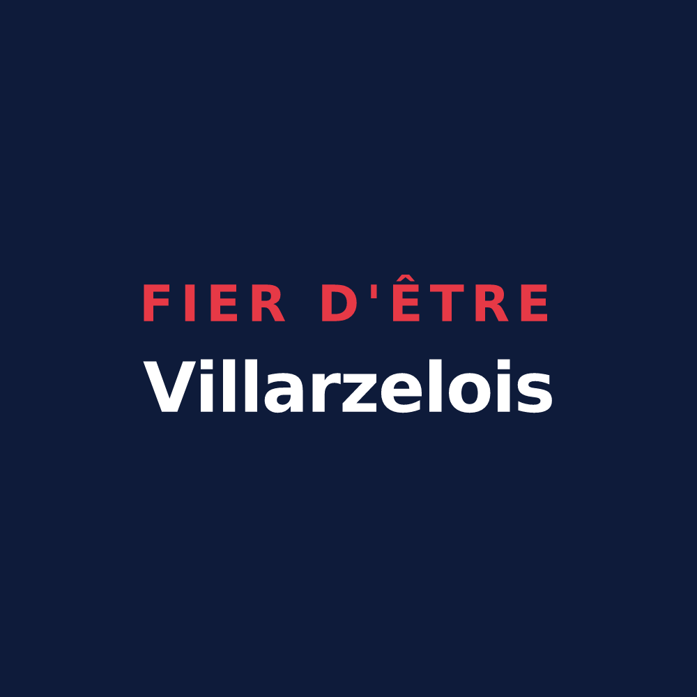 T-shirt « Fier d'être Villarzelois » — design pour Villarzel-du-Razès